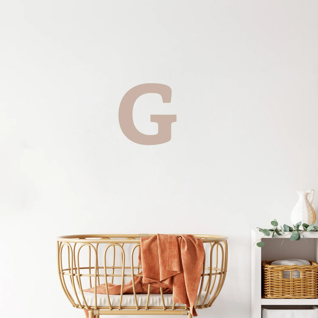Letter G Monogram Decal - Decals Personalisation