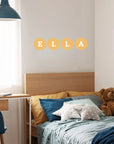 Sunshine Personalised Name Dots - Decals Personalisation